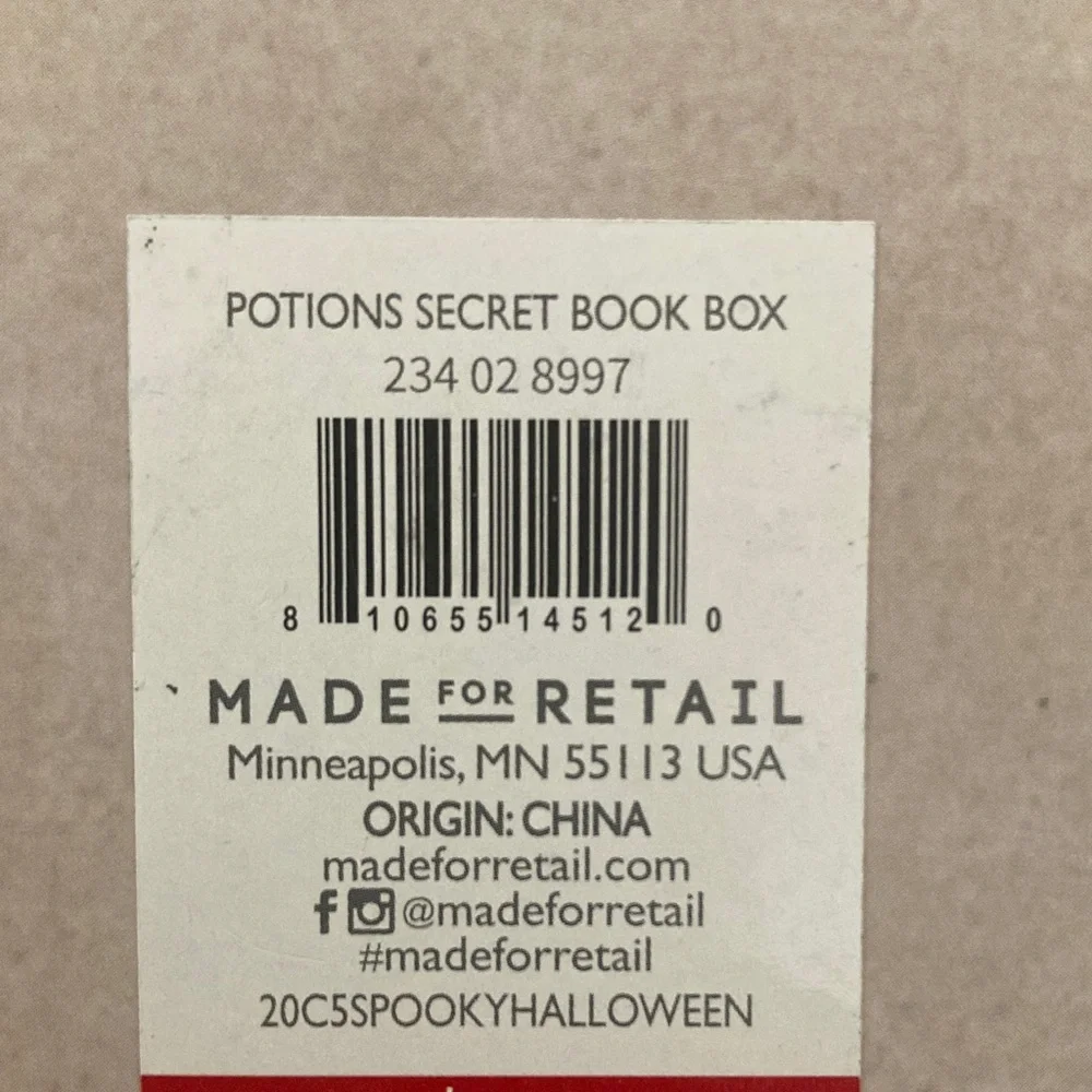 Target BP 2020 Halloween Book Boxes